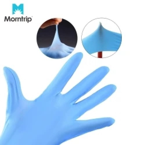 Disposable powder free nitrile inspection gloves Latex gloves vinyl gloves  3