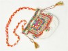 Factory direct sales of new fashion bead embroidered wallet card bag passport cover beaded purse   handbag  card bag