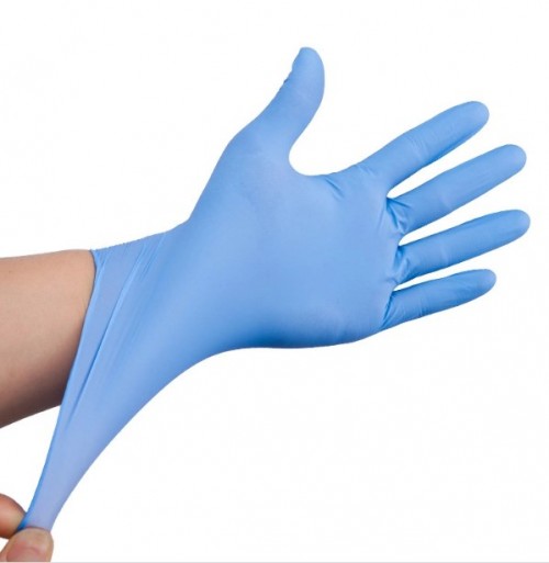 Disposable powder free nitrile inspection gloves Latex gloves vinyl gloves 2