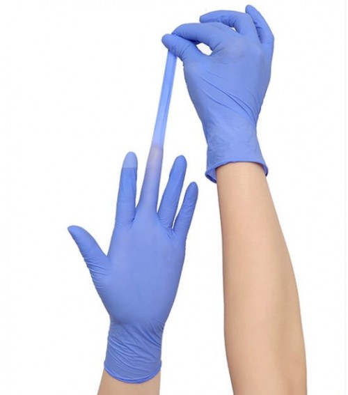 Disposable powder free nitrile inspection gloves Latex gloves vinyl gloves 2