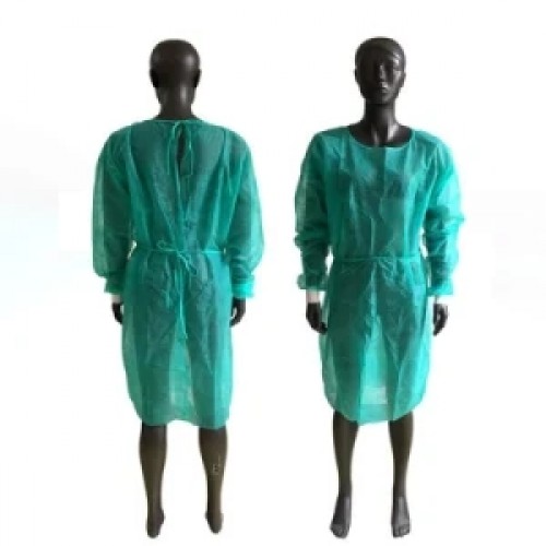 Disposable Plastic CPE Isolation Gown Isolation Safety Coverall Suit Gown Disposable Usage Isolation Coverall Gowns