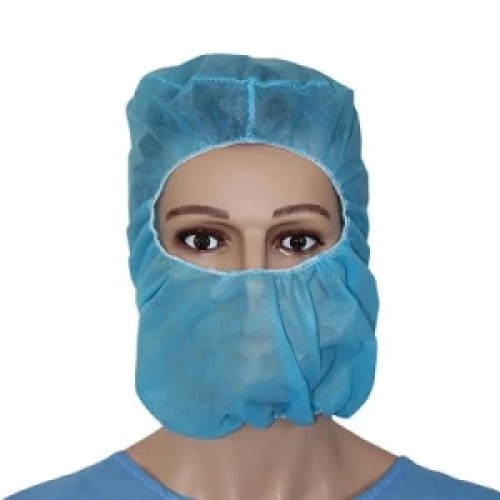 Various Styles Disposable Non Woven Head Cover Disposable Dust Proof Thickened Elastic Head Caps