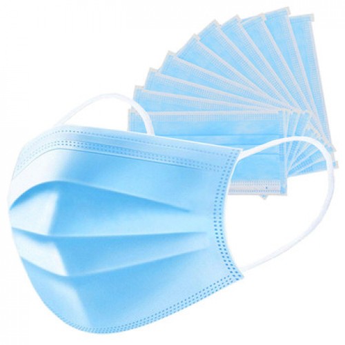 Factory Direct Wholesale 5 Layer Anti Dust Virus Disposable Facial Protective Respirator Nonwoven Face Mask,3ply Protective Face Shield Mask Without Valve