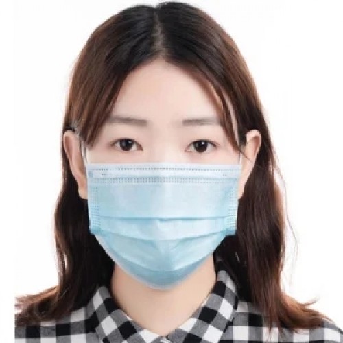 3ply PP Non-Woven Filter Fabric Face Mask Pollution Dust Proof Face Shield Mask with Earloop