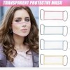 Factory Wholesale Transparent Protective Face Mask, Smile Communicator Cloth Mask with Clear Window, 100% Cotton with Clear Vinyl Window, Slp Face Masks