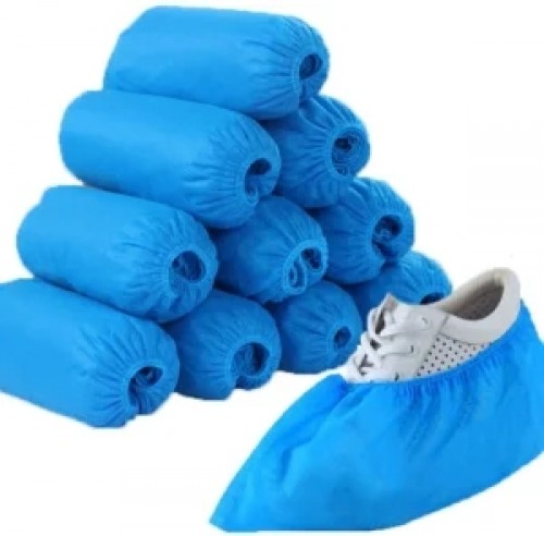 Non-Slip, Durable CPE Material, Blue, Protect Your Shoes, Floor, Carpet, Cover Waterproof, Shoes Cover