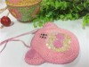 Factory direct sales of new fashion bead embroidered wallet card bag passport cover beaded purse   handbag  card bag