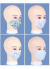 Cute cartoon KF94 respirator dust breathable 3 to 12 years old children special three-dimensional 4-layer children's mask