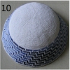 DMC Kippa Handmade Crochet needle Knitted ,100% cotton   hats  Cap. according to order make ,Welcome to customize!02