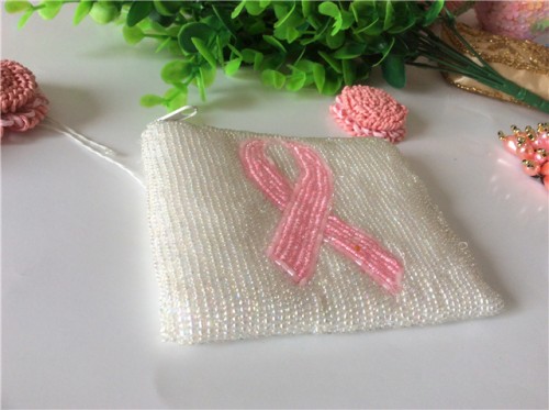 Factory direct sales of new fashion bead embroidered wallet card bag passport cover beaded purse   handbag  card bag