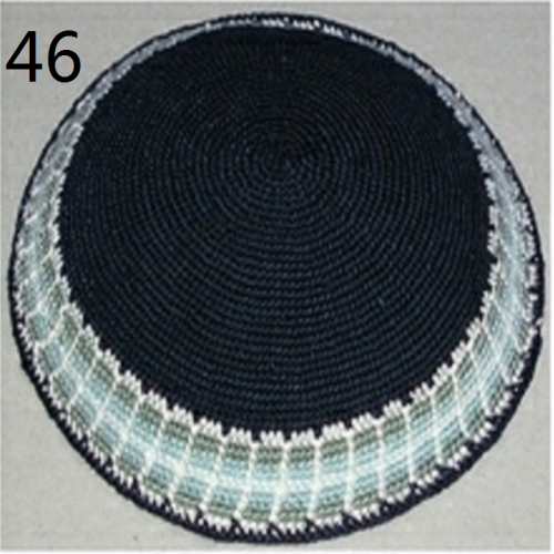 DMC Kippa Handmade Crochet needle Knitted ,100% cotton   hats  Cap. according to order make ,Welco me to customize  08