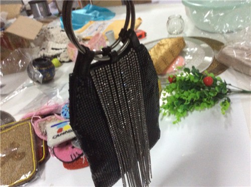 Factory direct sales of new fashion bead embroidered wallet card bag passport cover beaded purse   handbag  card bag