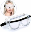 Anti-Fog Protective Safety Goggles Clear Lens Wide-Vision Adjustable Chemical Splash Eye Protection Soft Lightweight Eyewear