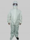 Factory Custom Disposable Non Woven Microporous Sf Coverall for Safety/Constructionl/Food Service with Hood with Strip/ Tape