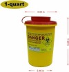 1 Quart Sharps Needle Disposal Containers Biohazard Containers