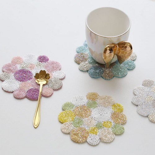 Handmade cup mats