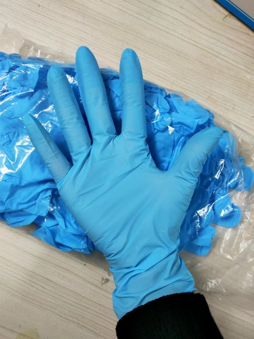 Disposable powder free nitrile inspection gloves Latex gloves vinyl gloves 2