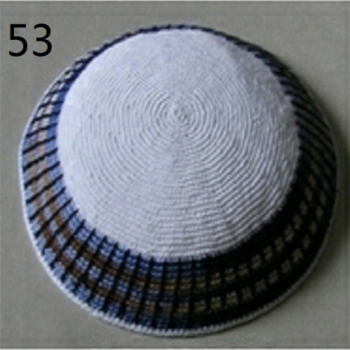 DMC Kippa Handmade Crochet needle Knitted ,100% cotton   hats  Cap. according to order make ,Welco me to customize  09