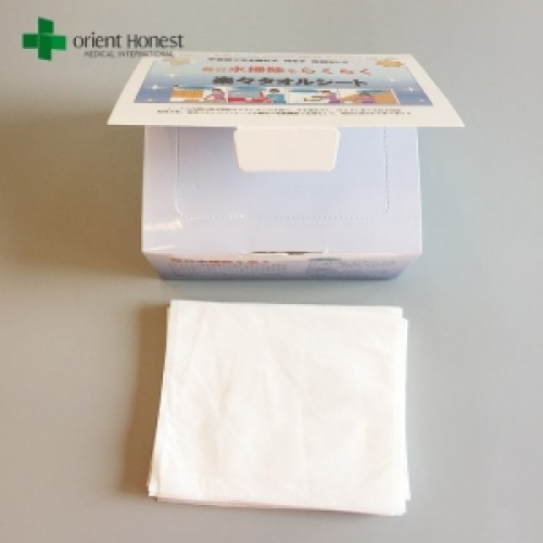 Non woven disposable easy use towel sheet factory