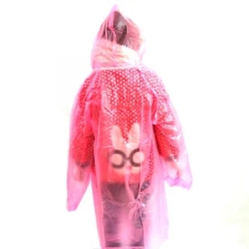 Emergency Full Body Raincoat, Disposable Raincoat, Waterproof PVC Rain Poncho Rainwear for Tour Group