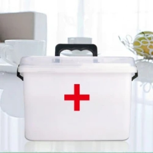 Family Medicine Box Large Plastic Medicine Box Portable Family Medicine Box Medicine Box Custom Printed Logo