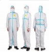 Disposable Coveralls Protective Overalls One Piece Design with Attached Hood