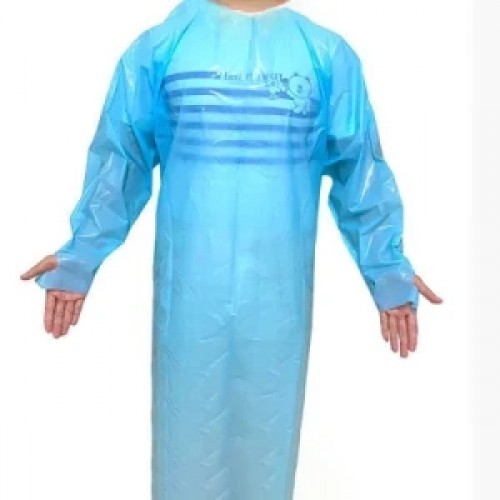 Disposable, CPE Apron, Long-Sleeve ,Apron ,Disposable ,Plastic, Protective Clothing ,Protective ,Epidemic ,Protective, Clothing