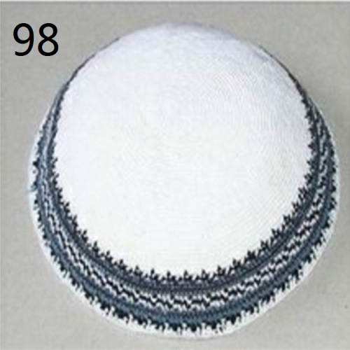 DMC Kippa Handmade Crochet needle Knitted ,100% cotton   hats  Cap. according to order make ,Welcome to customize 17