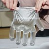 PE Waterproof Disposable Hand Gloves for Restaurant PE Disposable Gloves Food Preparing Glove Cleaning Use