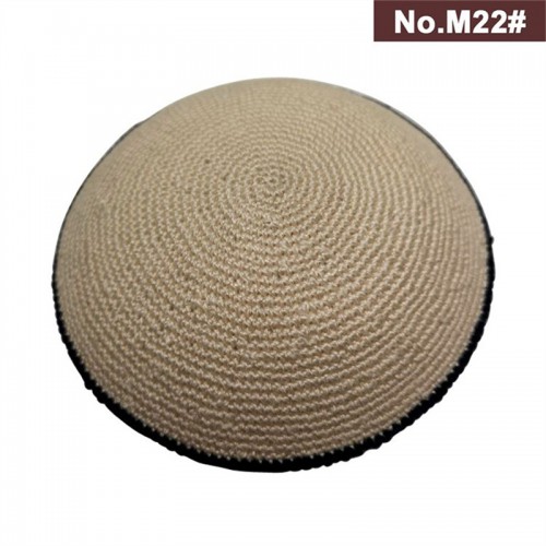 DMC Kippa Handmade Crochet needle Knitted ,100% cotton   hats  Cap. according to order make ,Welcome to customize 18